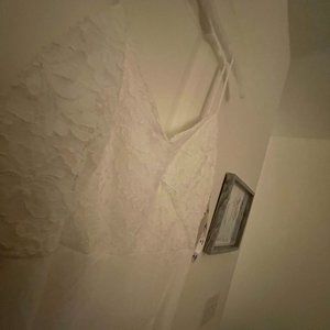 DB Studio Wedding Dress.  Size 12 Soft White